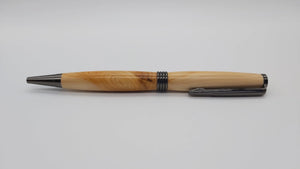 Ballpoint pen in Yew from Thomas Hardy's House Max gate DevonPens