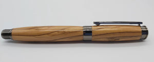 Bethlehem Olive wood Fountain pen. DevonPens
