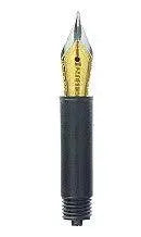 Bock Nibs - Bi Colour Gold plated/Polished steel DevonPens