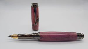 Cotehele House dyed Ash -  Fountain pen. DevonPens