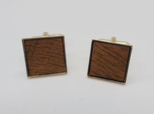 Cufflinks in Chestnut from Lanhydrock house Cornwall DevonPens