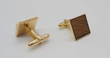 Cufflinks in Chestnut from Lanhydrock house Cornwall DevonPens