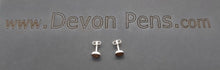 Earrings - sterling Silver earrings with Oak from HMS Victory DevonPens