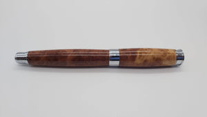 Fountain pen handmade in Australian Red Mallee Burr DevonPens