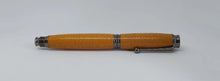 Fountain pen handmade in Iroko wood from Phoenix Wharf, Plymouth. DevonPens