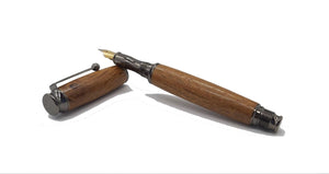 Fountain pen in Chestnut from National trust property - Lanhydrock house, Cornwall DevonPens