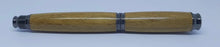 Fountain pen in Dartmoor Laburnum. DevonPens