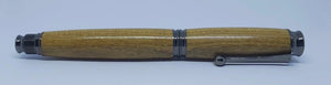 Fountain pen in Dartmoor Laburnum. DevonPens