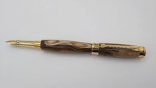 Fountain pen in Dartmoor Laburnum. DevonPens