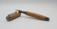 Fountain pen in Oak from National trust property Lanhydrock DevonPens