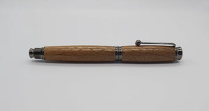 Fountain pen in Oak from National trust property Lanhydrock DevonPens