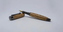 Fountain pen in Oak from Saltram House Plymouth DevonPens