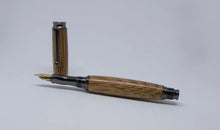 Fountain pen in Oak from Saltram House Plymouth DevonPens