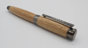 Fountain pen in Oak from Saltram House Plymouth DevonPens