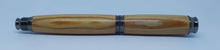 Fountain pen in Pitch Pine wood from Saltram House Plymouth DevonPens