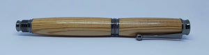 Fountain pen in Pitch Pine wood from Saltram House Plymouth DevonPens