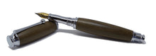 Fountain pen in Tulip wood from Saltram House Plymouth DevonPens