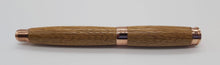GWR Fountain pen - A fountain pen in Oak taken from GWR 169 rail carriage DevonPens