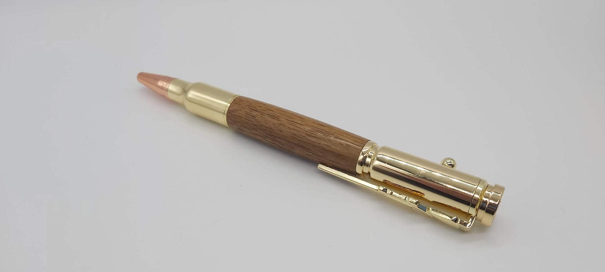 HMS Britannia Teak - lock 'n' load ballpoint pen DevonPens