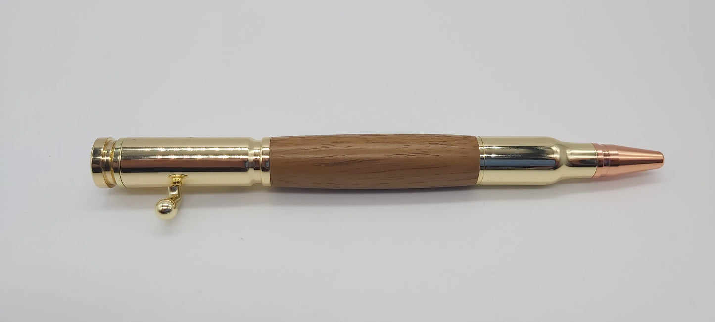 HMS Britannia Teak - lock 'n' load ballpoint pen DevonPens