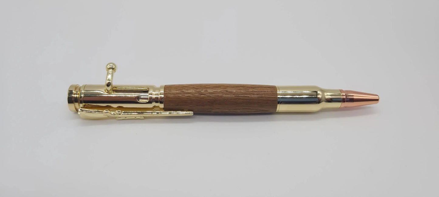 HMS Britannia Teak - lock 'n' load ballpoint pen DevonPens