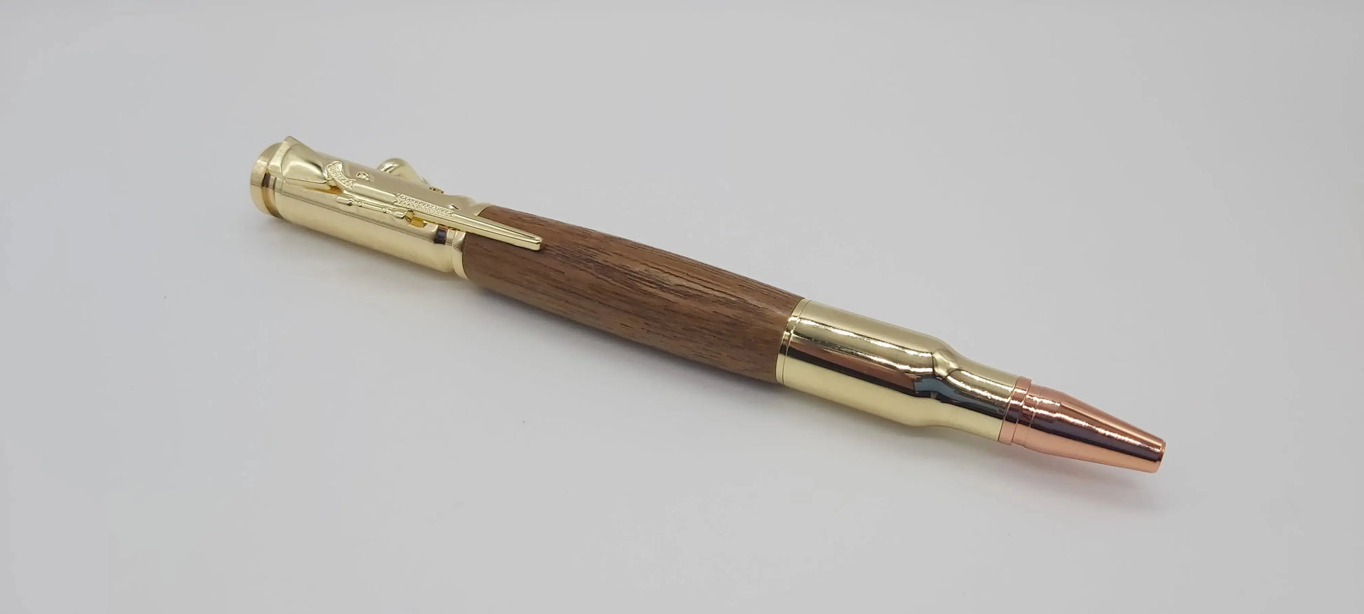 HMS Britannia Teak - lock 'n' load ballpoint pen DevonPens