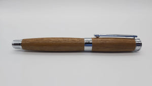 HMS Britannia Teak Fountain pen - Graduation gift idea DevonPens