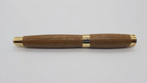 HMS Britannia Teak Rollerball pen DevonPens