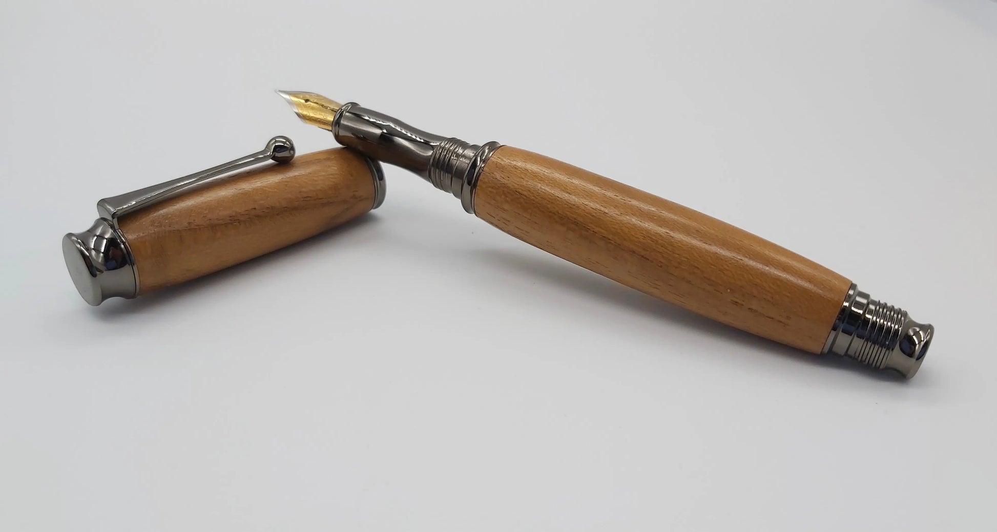 HMS Cornwall Teak - fountain pen pen DevonPens
