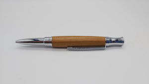 HMS Cornwall ballpoint pen - chrome DevonPens