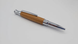 HMS Cornwall ballpoint pen - chrome DevonPens