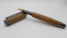 HMS Hermes R12 - Teak fountain pen. DevonPens