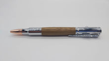 HMS Hermes Teak "Lock n Load" ballpoint pen. DevonPens