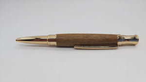 HMS Hermes Teak ballpoint pen. DevonPens