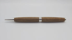 HMS Hermes Teak ballpoint pen. DevonPens