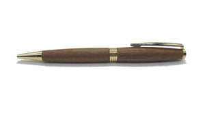 HMS Hermes Teak ballpoint pen. DevonPens