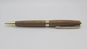 HMS Hermes Teak ballpoint pen. DevonPens