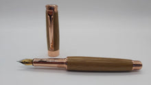 HMS Hermes Teak fountain pen. DevonPens