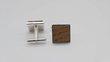 HMS Victory Oak Cufflinks - Silver plated DevonPens