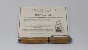 HMS Victory salvaged Oak - fountain pen DevonPens