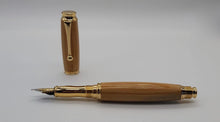 HMS Warrior Pitch pine fountain pen DevonPens