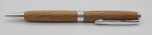 Handmade Ballpoint pen in Buckland Abbey Beech DevonPens