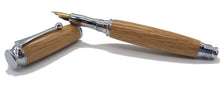 Jack Daniel's whisky cask oak - Fountain pen - chrome DevonPens