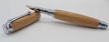 Jack Daniel's whisky cask oak - Fountain pen - chrome DevonPens