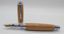 Jack Daniel's whisky cask oak - Fountain pen - chrome DevonPens