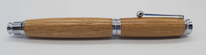 Jack Daniel's whisky cask oak - Fountain pen - chrome DevonPens