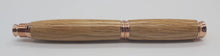 Jack Daniel's whisky cask oak - Fountain pen - rose gold DevonPens