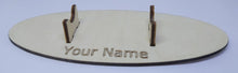 Pen rest- personalised wooden pen rest DevonPens