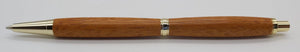 Pencil handmade in Iroko wood from Phoenix Wharf, Plymouth. DevonPens