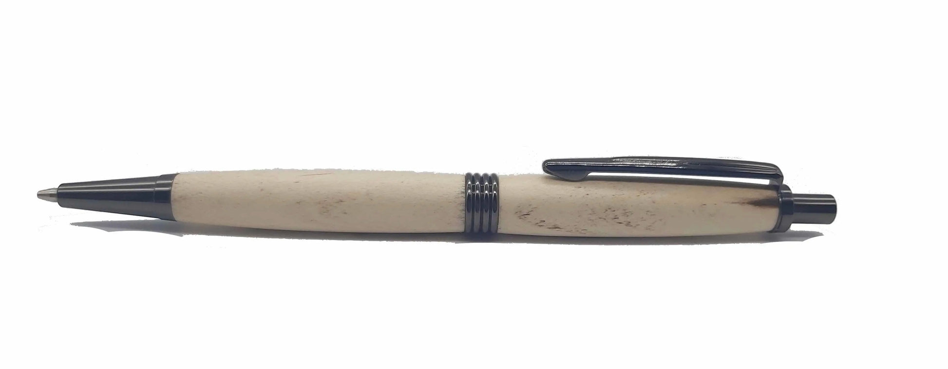 Pencil in Spalted Beech from Cotehele House, Cornwall. DevonPens